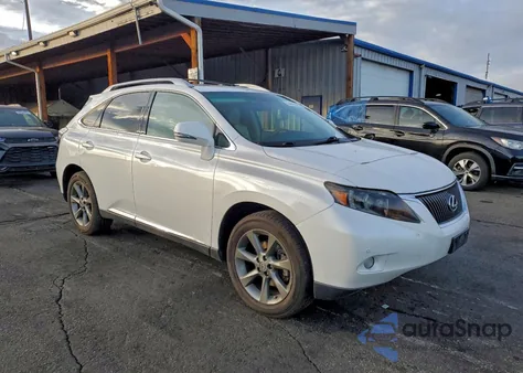 2012 Lexus Rx 350 z USA, uszkodzony, nr VIN 2T2BK1BAXCC134311